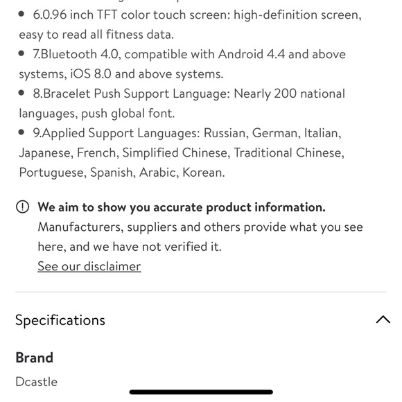 Smart bracelet M4 (pack of 2) - Picture 6 of 9